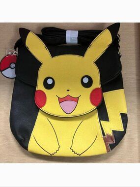 NEW - Loungefly Pikachu Faux Leather Crossbody Bag